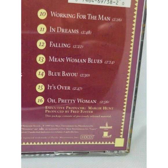 Roy Orbison 16 Biggest Hits Classic Rock 99 Oldies CD No Scratches Clean - Picture 5 of 10